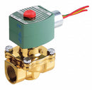 Redhat 1/2" Brass Fuel Gas Solenoid Valve, Normally Closed - 8210H106B