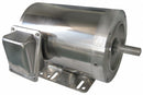 Dayton 3/4 HP Washdown Motor,3-Phase,3500 Nameplate RPM,208-230/460 Voltage,Frame 56C - 6WY35