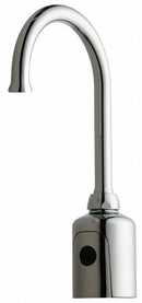 Chicago Faucets Chrome, Gooseneck, Bathroom Sink Faucet, Motion Sensor Faucet Activation, 0.5 gpm - 116.431.AB.1