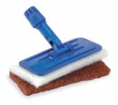 Tough Guy Blue Swivel Pad Holder, Length 10", Width 4-1/2", 1 EA - 280195