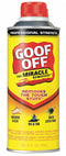 Goof Off Adhesive, Grease, Marker, Paint, Tar Remover, 16 oz., Non Aerosol Can, Ready to Use - FG654