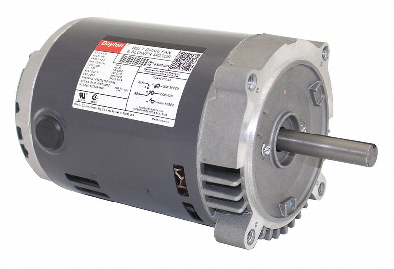 Dayton 6XH84BG - Belt Drive Mtr SplitPh ODP 1/4HP 1725rpm