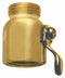 Sani-Lav Shut Off and Flow Control Valve, Fits Brand Sani-Lav, Brass, Brass Finish - N16