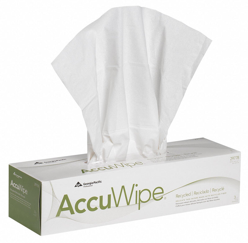 Georgia-Pacific Dry Wipe, Pacific Blue Basic√¢ AccuWipe, 15