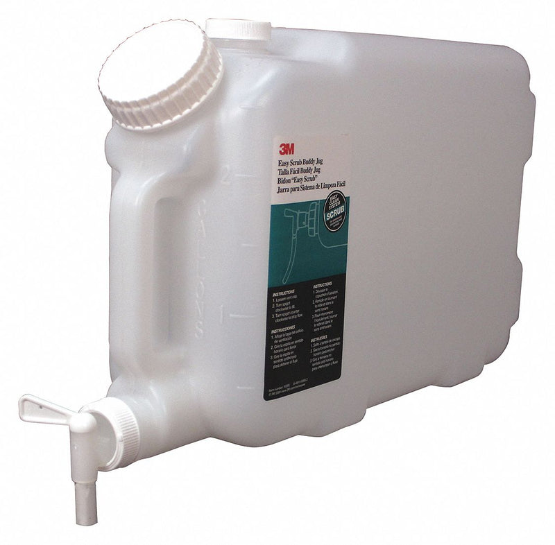 Impact Plastic Dispensing Container with Faucet, 2.5 gal., 1 EA - 55595-90