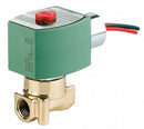 Redhat 1/4" Brass Fuel Oil Solenoid Valve, Normally Closed - 8262H021V