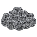 Boardwalk Stainless Steel Scrubber, 2 1/2 X 2 3/4, Steel Gray, 12/Carton - BWK50