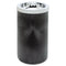 Rubbermaid Smoking Urn With Metal Ashtray Top, 19.5H X 11.5 Dia, Black - RCP258500BLA