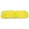 Rubbermaid Trapper Commercial Dust Mop, Looped-End Launderable, 5" X 36", Yellow - RCPJ15500YEL