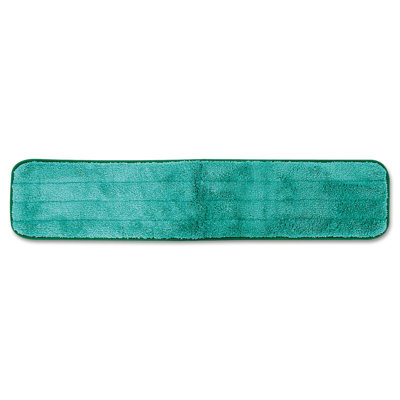 Rubbermaid Dry Hall Dusting Pad, Microfiber, 24" Long, Green - RCPQ42400