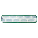 Rubbermaid Dry Hall Dusting Pad, Microfiber, 24" Long, Green - RCPQ42400