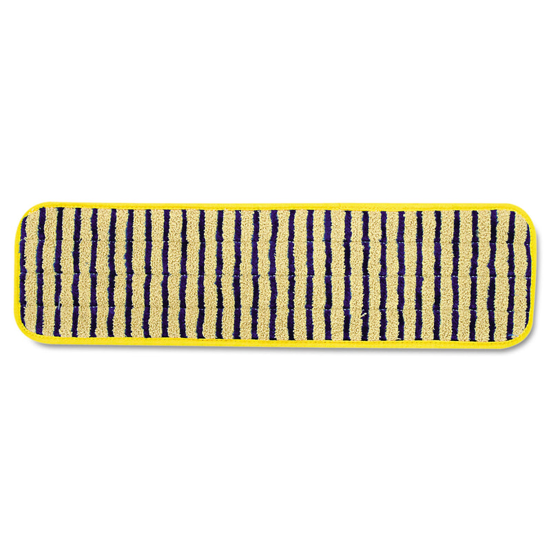 Rubbermaid Microfiber Scrubber Pad, Vertical Polyprolene Stripes, 18