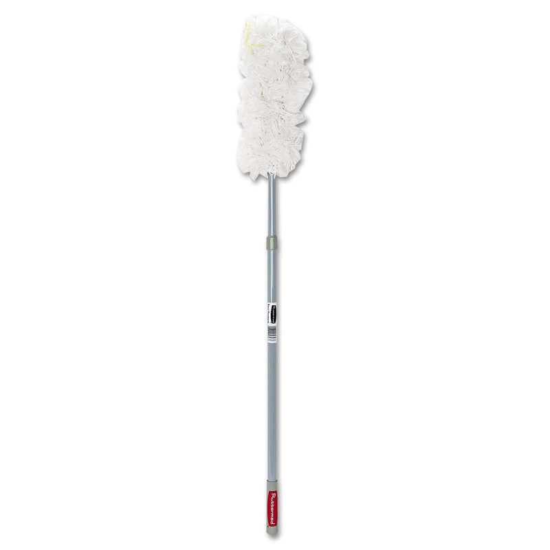 Rubbermaid Hiduster Dusting Tool With Straight Lauderable Head, 51" Extension Handle - RCPT11000GY