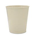 Rubbermaid Fire-Safe Wastebasket, Round, Steel, 6.5 Gal, Almond - RCPWB26AL