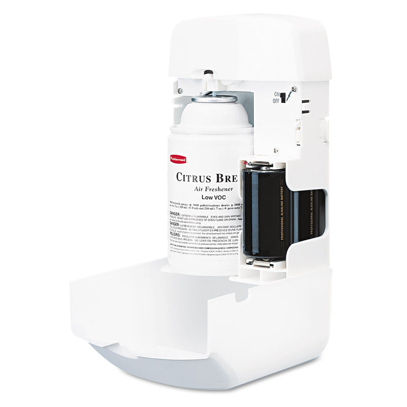Rubbermaid Sebreeze Aerosol Odor Control System, 4.75" X 3.13" X 7.5", Off-White - RCP5137