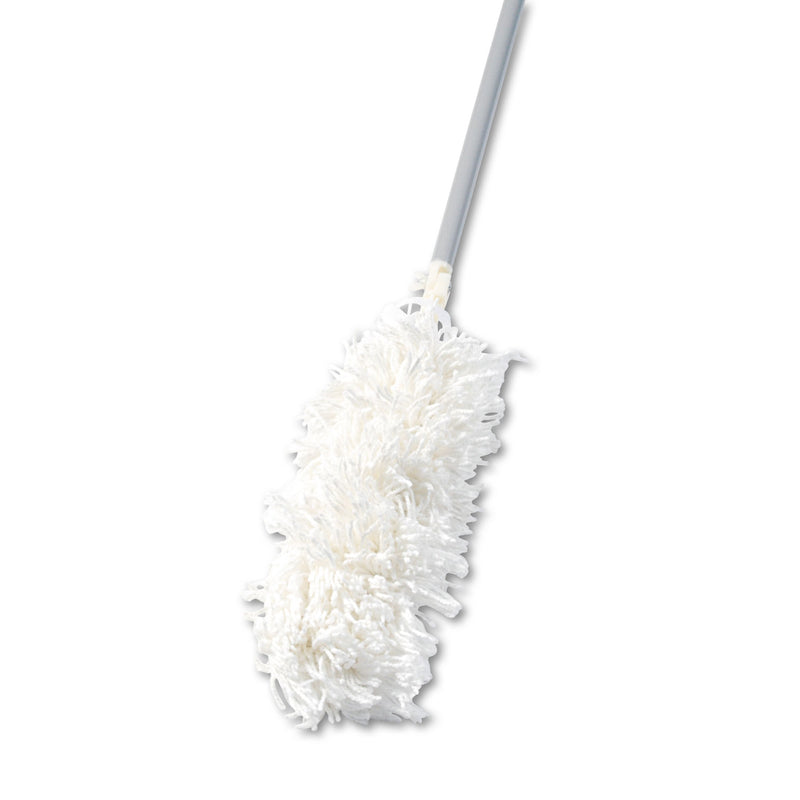 Rubbermaid Hiduster Dusting Tool With Angled Launderable Head, 51" Extension Handle - RCPT120