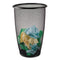 Safco Onyx Round Mesh Wastebasket, Steel Mesh, 9 Gal, Black - SAF9718BL