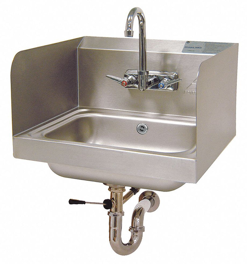 Advance Tabco Advance Tabco, General Purpose, 1, Stainless Steel, Hand Sink - 7-PS-40