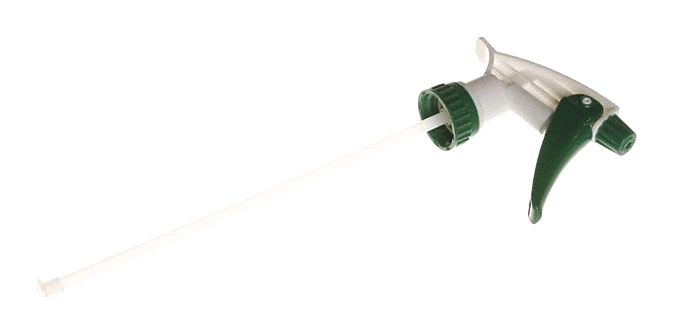 Top Brand Green/White Plastic Trigger Sprayer, 9-1/4", 6 PK - 110564