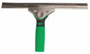 Unger 12 inW Straight Rubber Window Squeegee Without Handle, Green - ES300