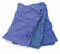 Hospeco Cloth Rag, Huck Towel, Blue, Varies, 25 lb - 539-25
