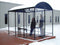 No Butts Bin Smoking Shelter - Free-Standing - NBS0412FS