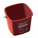 San Jamar Cleaning Pail, 6 qt., Plastic - KP196KCRDGR