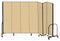 Screenflex Portable Room Divider, Number of Panels 7, 8 ft. Overall Height, 13 ft. 1" Overall Width - CFSL807 BEIGE