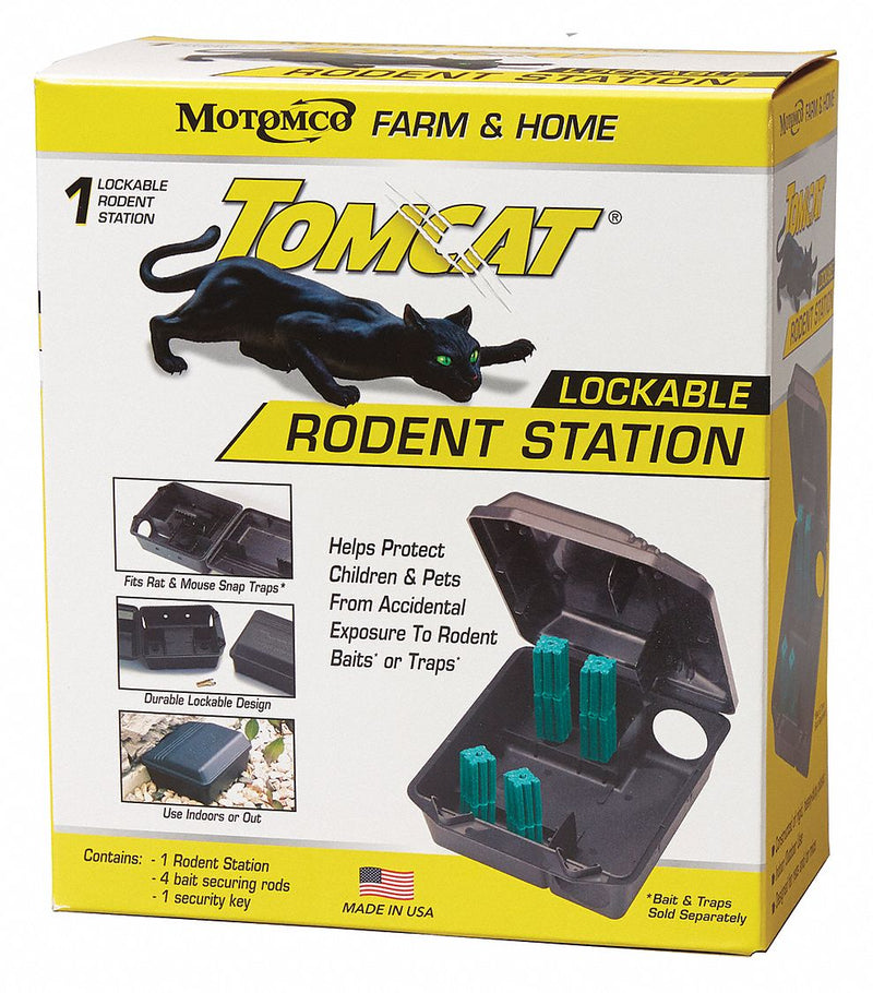 Tomcat Rodent Station, w/Rods, 9-1/2 in.L - 33473
