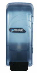 San Jamar San Jamar Hygiene Series, 800 mL, Manual, Liquid, Wall, Blue - S890TBL