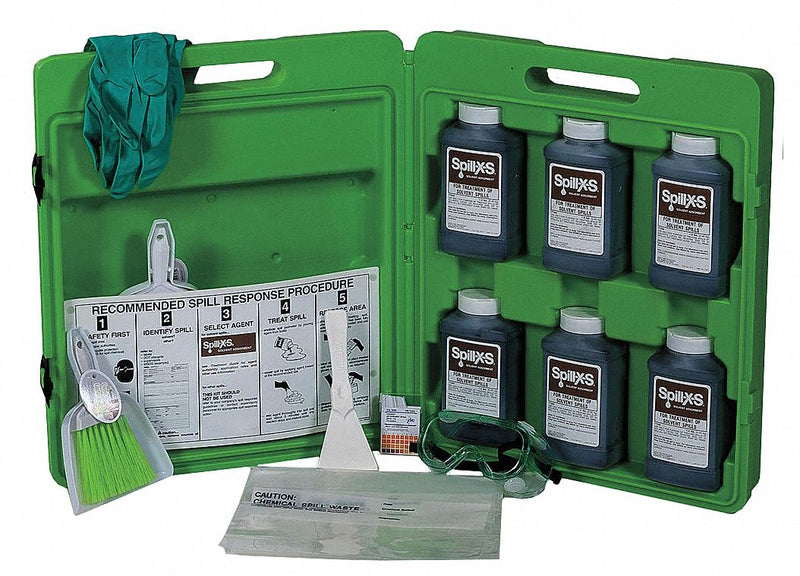 Ansul Solvent Adsorbent Kit, Neutralizes Fuels, Solvents, Granular, 6 lb - 78778