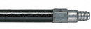 Rubbermaid Black Threaded Wood Broom Handle, Length 60" - FG635700BLA