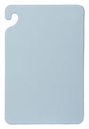San Jamar Cutting Board, Co-Polymer, Blue, 20" Length, 15" Width, 1/2" Thickness - CB152012BL