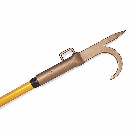 Ampco Pike Pole, 5 11/16 in x 1 3/4 in Head Size, 15 in Handle Length - PP-72