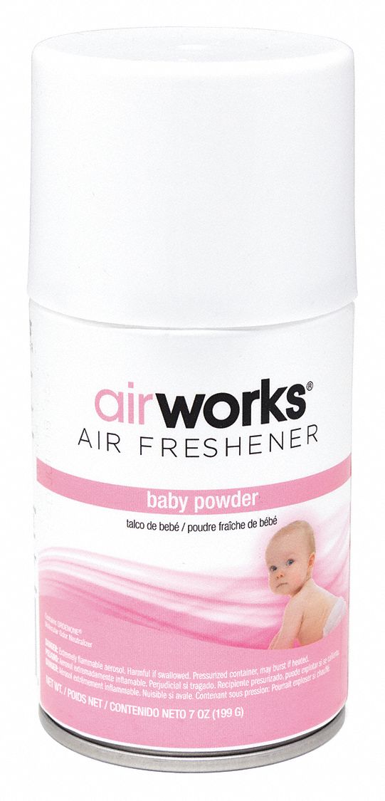 Hospeco Air Freshener Refill, Airworks(R), 30 days Refill Life, Baby Powder Fragrance - 7909