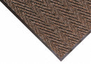Notrax Indoor Entrance Runner, 10 ft L, 4 ft W, 3/8 in Thick, Rectangle, Brown - 118S0410AB