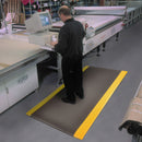 Notrax Antifatigue Runner, PVC Closed Cell Sponge, 60 ft x 2 ft, 1 EA - 410R0324BY