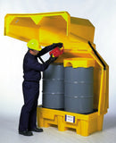 Ultratech Spill Containment Pallets, Covered, 66 gal Spill Capacity, 3,000 lb - 1082
