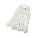 Boardwalk Cut-End Wet Mop Head, Rayon, No. 20, White, 12/Carton - BWK2020RCT