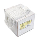 Boardwalk Premium Cut-End Wet Mop Heads, Rayon, 16Oz, White, 12/Carton - BWK216RCT