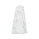 Boardwalk Cut-End Lie-Flat Wet Mop Head, Rayon, 16Oz, White, 12/Carton - BWK716RCT
