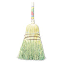 Boardwalk Warehouse Broom, Corn Fiber Bristles, 56" Overall Length, Natural, 12/Carton - BWK932CCT