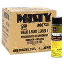 Misty Brake & Parts Cleaner Ii, Nonchlorinated, Fast Dry, 14Oz Aerosol, 12/Carton - AMR1003210