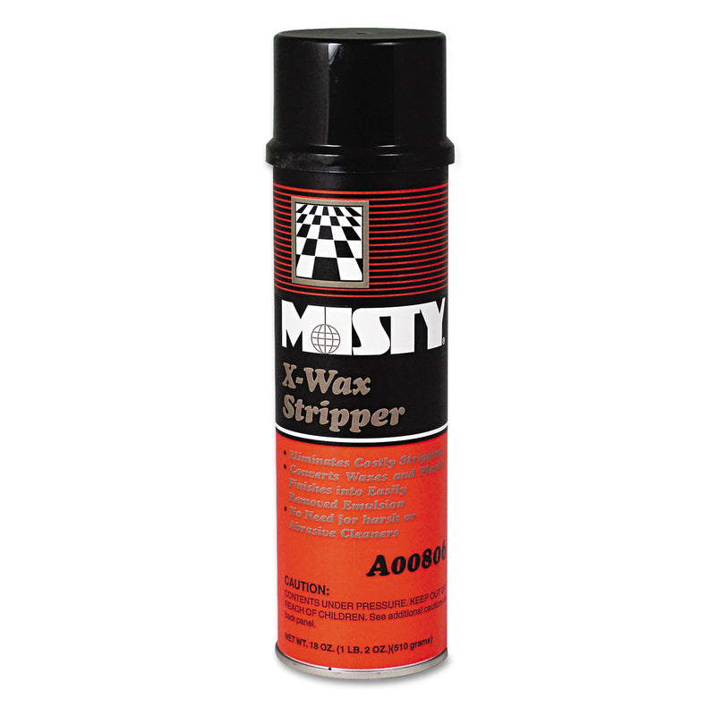 Misty X-Wax Floor Stripper, 18Oz Aerosol - AMR1033962
