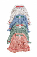 Rubbermaid Side Gate Synthetic String Wet Mop Head, Blue - FGD21206BL00