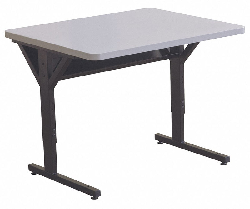 MooreCo Computer Desk, 36 x 33-1/2 x 30 In, Black - 89847