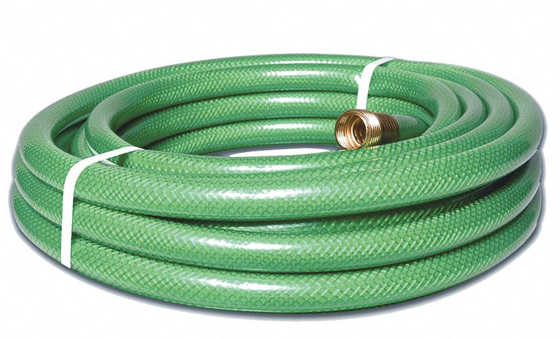 Ultratech Water Hose, Water Hose, Hose Cover Material PVC, Temp. Range 160F, 25 ft - 1782