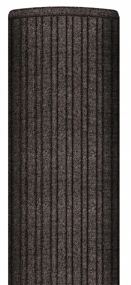 Notrax Indoor Entrance Runner, 10 ft L, 4 ft W, 3/8 in Thick, Rectangle, Black - 161S0410CH