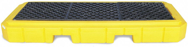 Ultratech Spill Containment Pallets, Uncovered, 66 gal Spill Capacity, 4,500 lb - 9626
