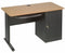 MooreCo Computer Workstation, 48x29x24 In, Black - 89843